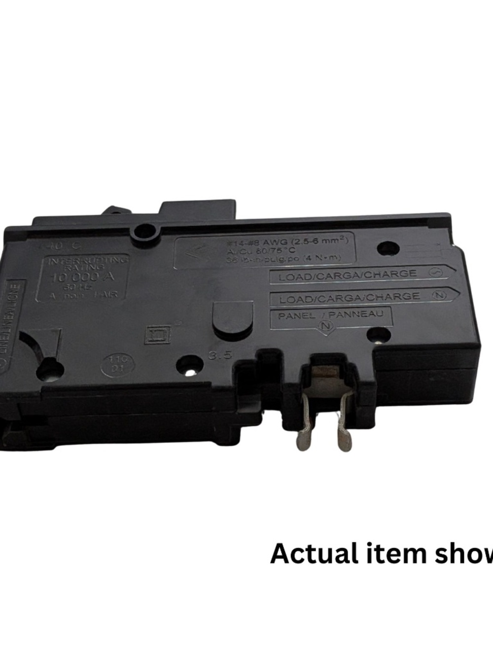 ā” Square D HOM115PCAFI Homeline 15A 1 Pole Arc Fault Circuit Breaker PON NEW - Picture 5 of 6